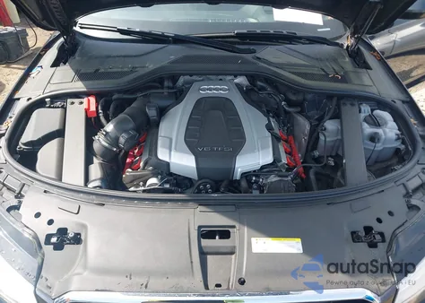 2016 Audi A8 L 3.0T из США, поврежденный, VIN WAU34AFD7GN001464